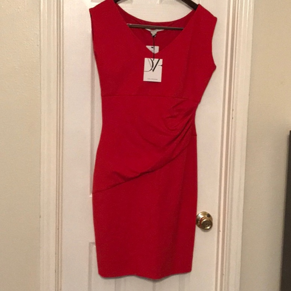 Diane Von Furstenberg DVF RED DRESS